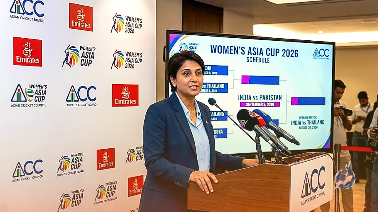 Women's Asia Cup 2026 Schedule Announced For Dubai: India And Pakistan Clash Set For September 5