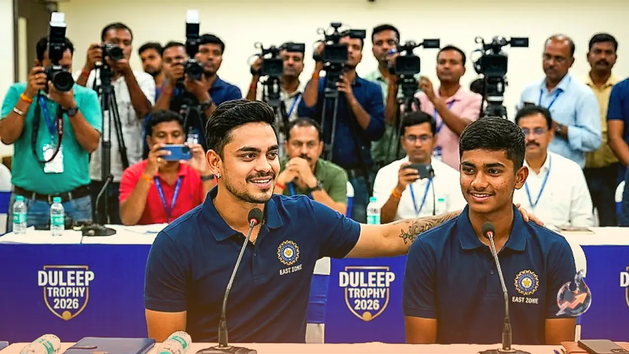 दलीप ट्रॉफी 2026 के लिए ईस्ट जोन टीम घोषित, ईशान किशन बने कप्तान और 15 वर्षीय वैभव सूर्यवंशी को उपकप्तानी
