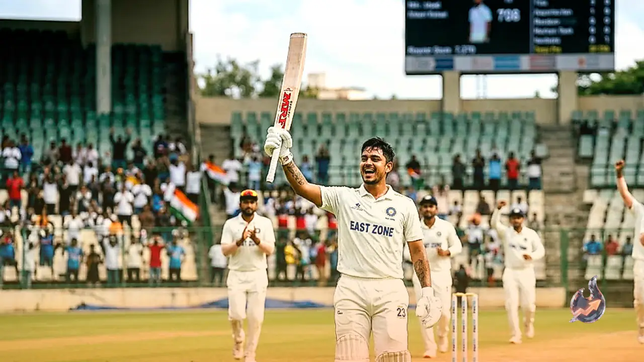 दलीप ट्रॉफी फाइनल में ईशान किशन का तूफान, 270 रन की पारी से ईस्ट जोन ने बनाए 708 रन