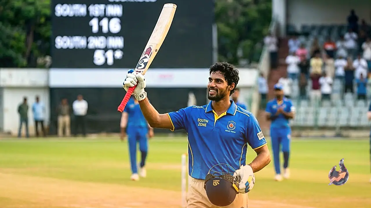 South Zone Captain Tilak Varma Stakes Claim for Test Squad with Duleep Trophy Masterclass