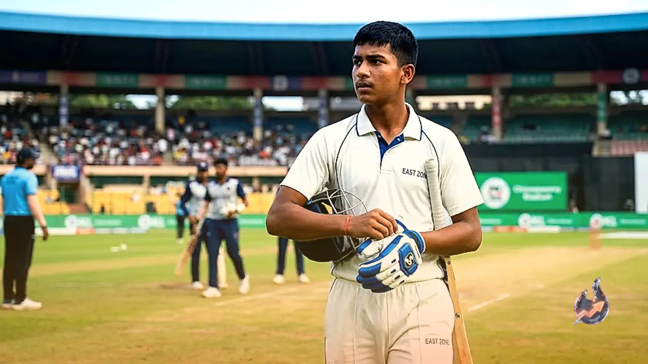 Vaibhav Sooryavanshi Gears Up for Duleep Trophy Semifinal as East Zone Face Central Zone on August 30