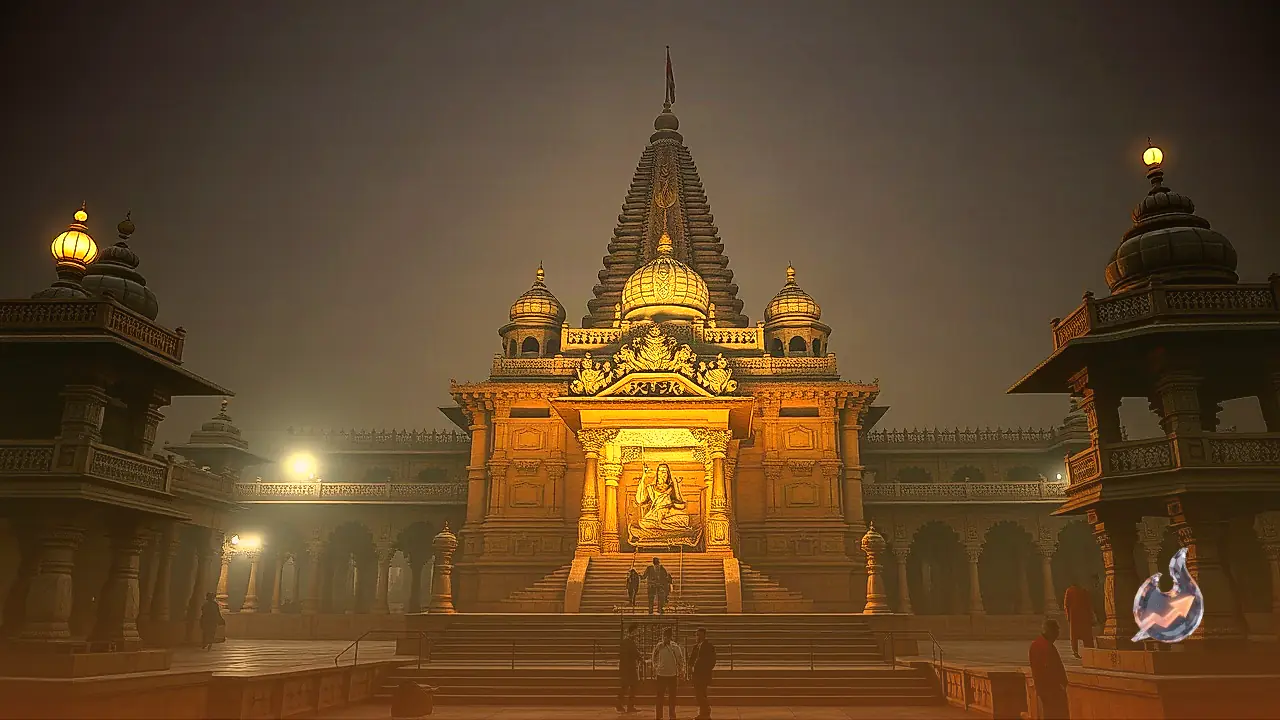 900 Year Old Swayambhu Siddheshwar Nath Mahadev Temple in Firozabad Draws Devotees for 41 Day Rituals