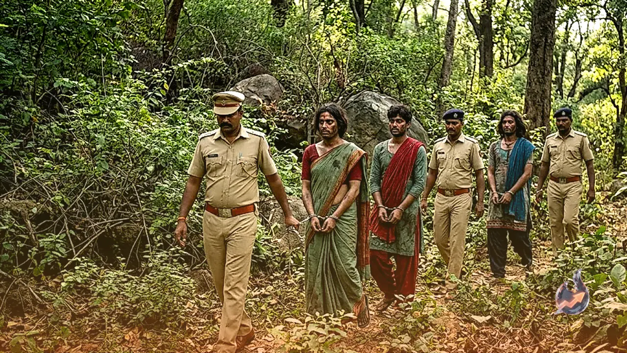 Dungarpur robbery accused disguised as women, hid in forest before being caught