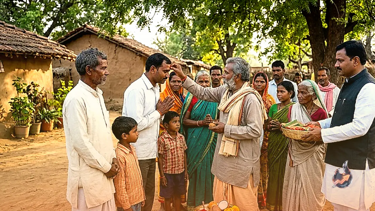 Three Families in Chhattisgarh's Tudge Village Return to Their Original Faith After Leaving Christianity