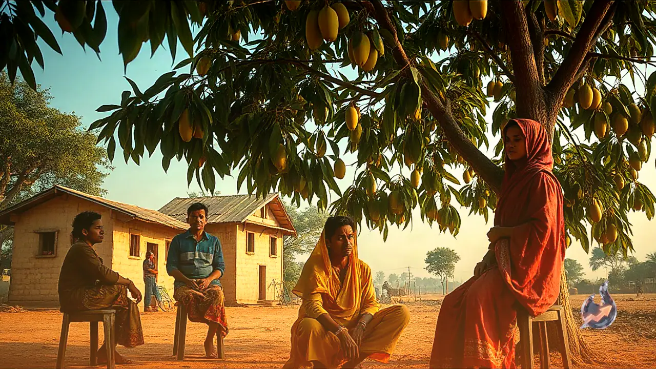 दूरी और जेब खर्च से बचने को पेड़ की छांव में एक-दूसरे के बाल संवार रहे सरगुजा के युवा