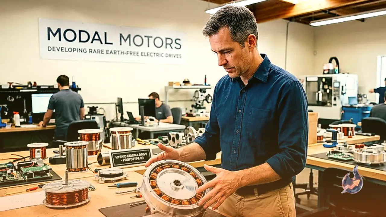 American Startup Modal Motors Aims to Eliminate Rare Earth Magnets from Electric Motors