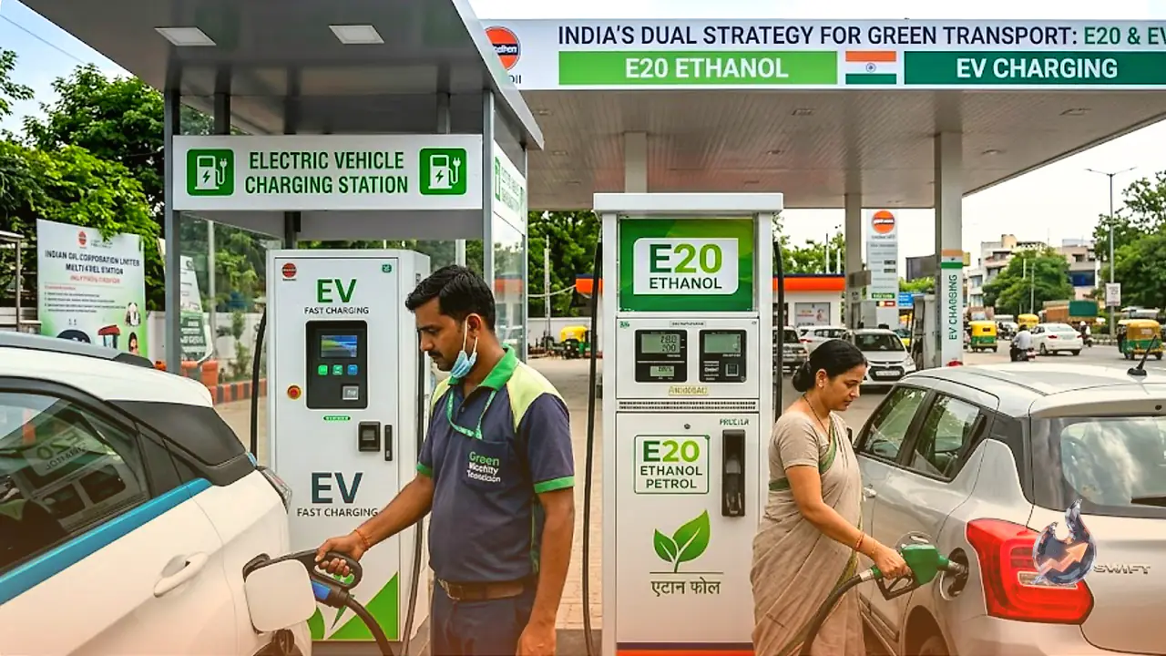 E20 और इलेक्ट्रिक वाहनों के बीच भारत की दोहरी रणनीति: क्या सरकार का यह संतुलन भविष्य के लिए सही है?