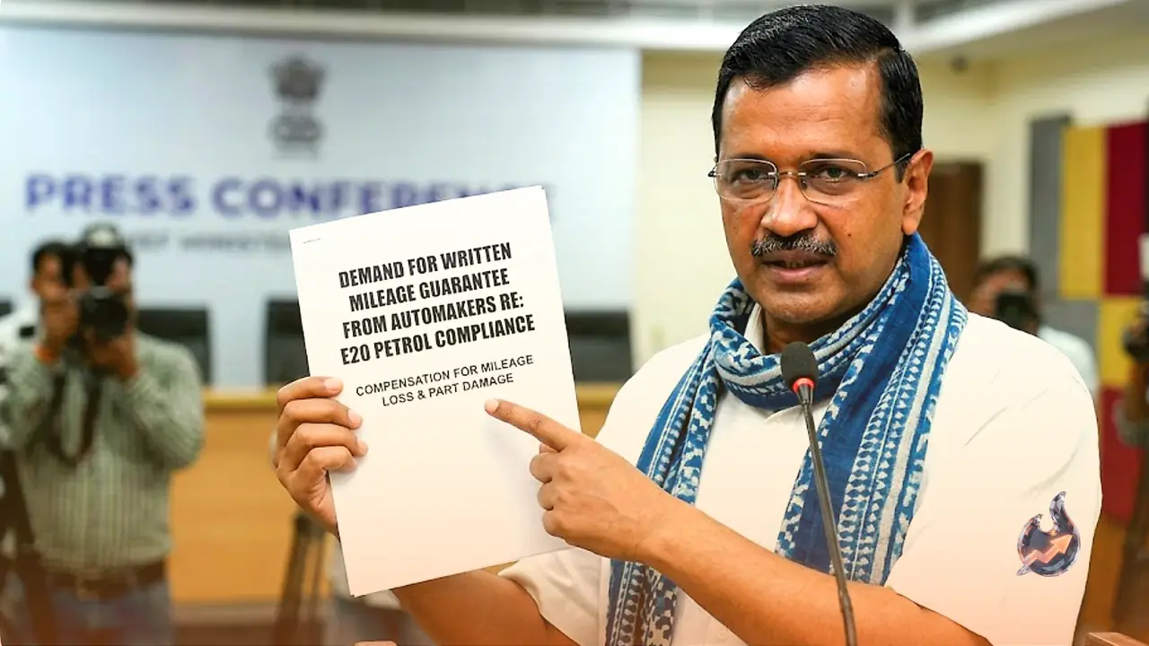Kejriwal Demands Written Mileage Guarantee From Automakers Amid E20 Petrol Row