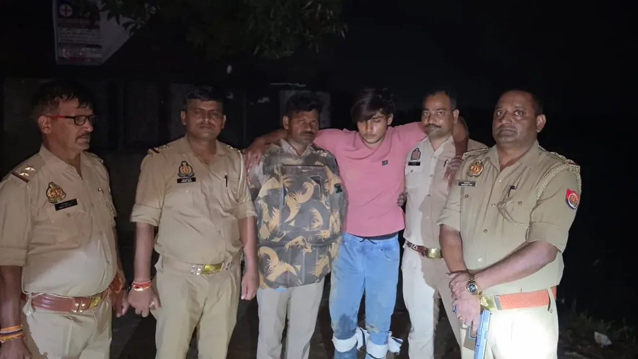 कौशांबी पटाखा फैक्ट्री विस्फोट का भगोड़ा आरोपी मोहम्मद आदिल पुलिस एनकाउंटर में घायल, गिरफ्तार