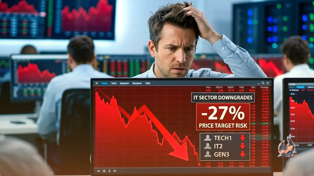 Generative AI and Soft Demand Put Three IT Stocks at Risk of Losing Up to 27%