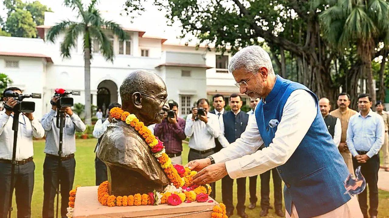 गांधी जयंती पर एस जयशंकर ने बापू को किया नमन, मेक इन इंडिया और स्वच्छ भारत को बताया उनके विचारों का विस्तार