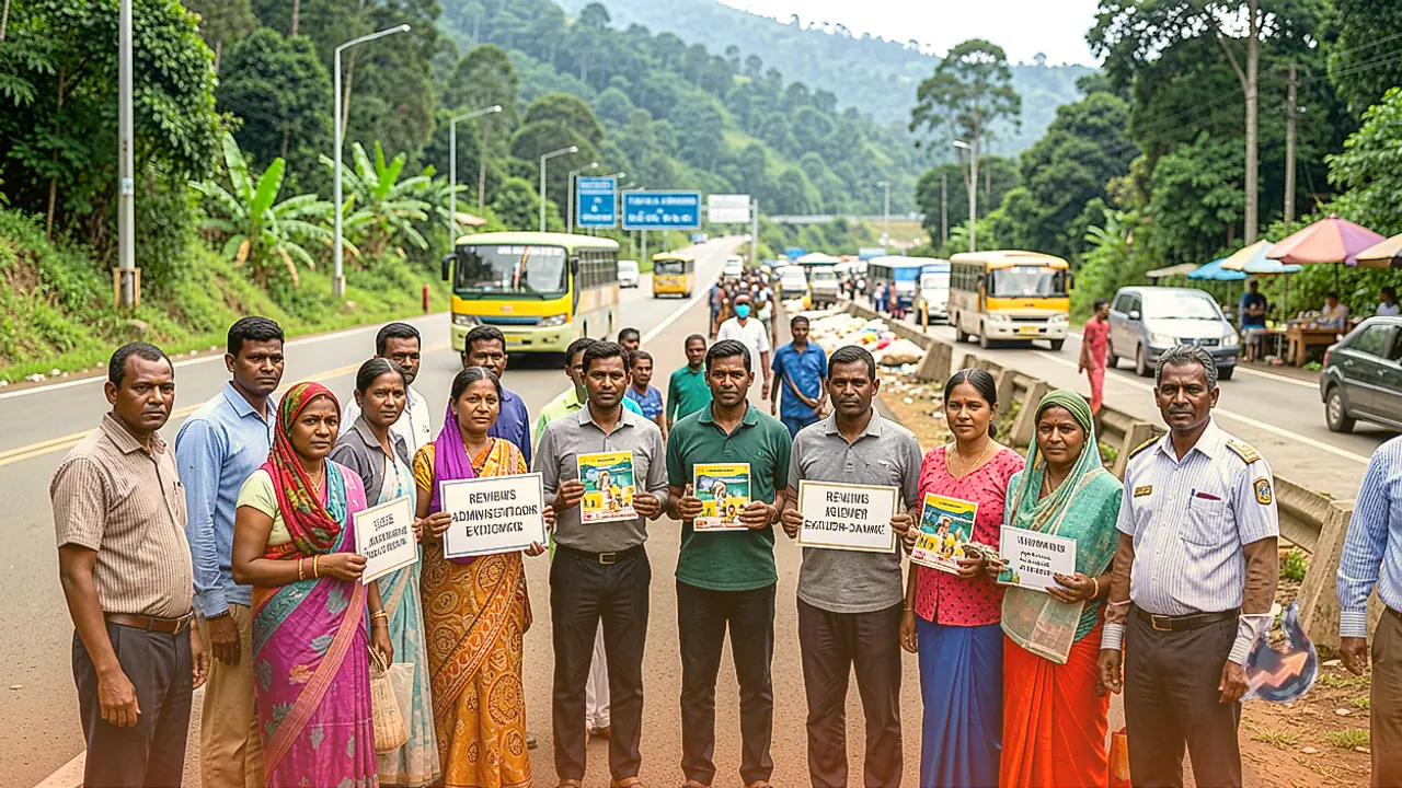 East Khasi Hills Administration Reviews Eviction Notices Issued to Highway Vendors Along Shillong-Dawki Road