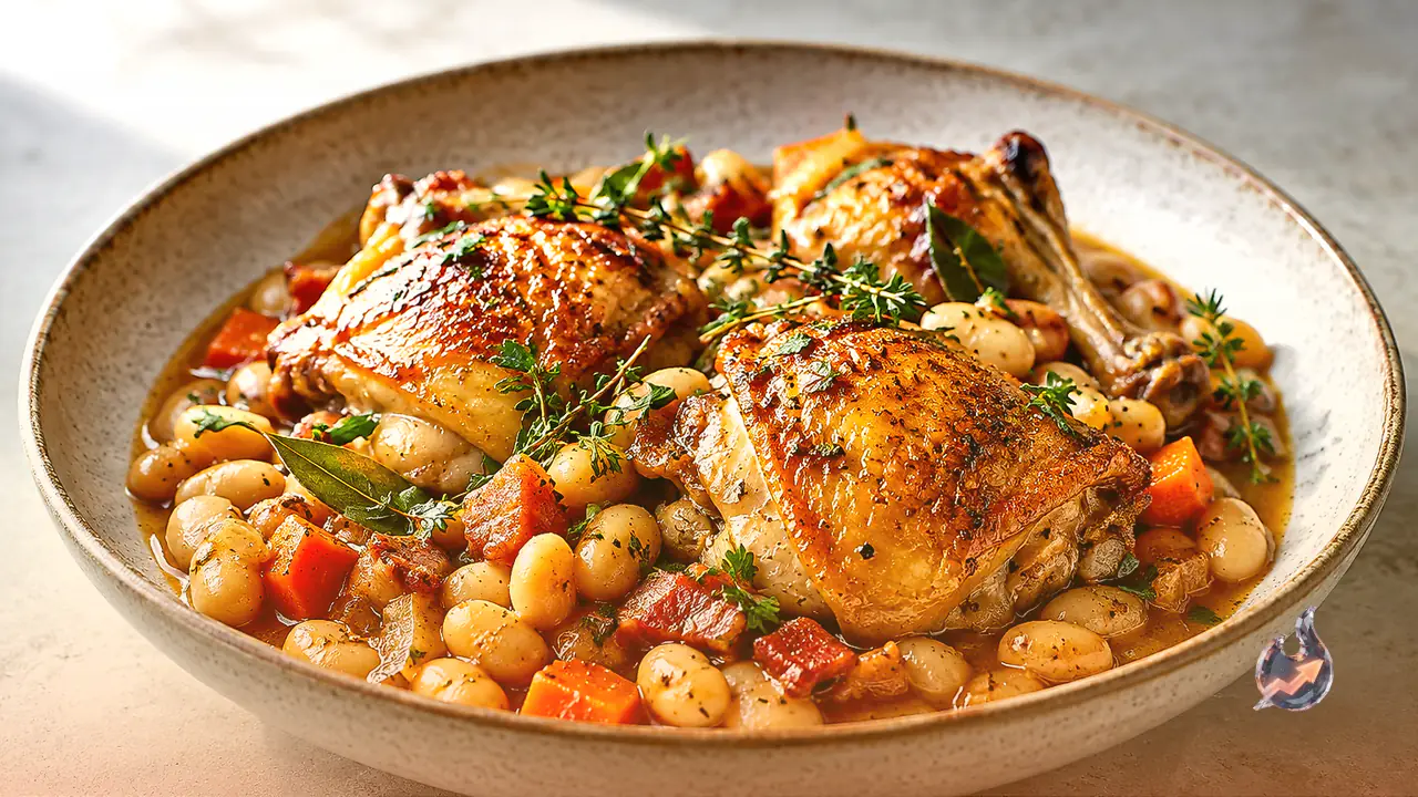 Chicken Cassoulet - ingredients