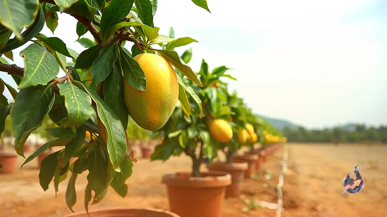 Easy Guide to Boost Mango Plant Growth and Get Double Fruit in Pots