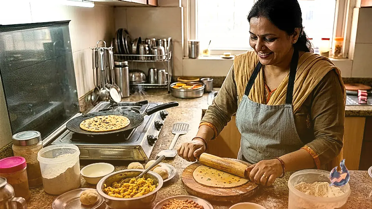 Easy Guide to Making Dhaba-Style Aloo Paratha at Home with a Special Ingredient