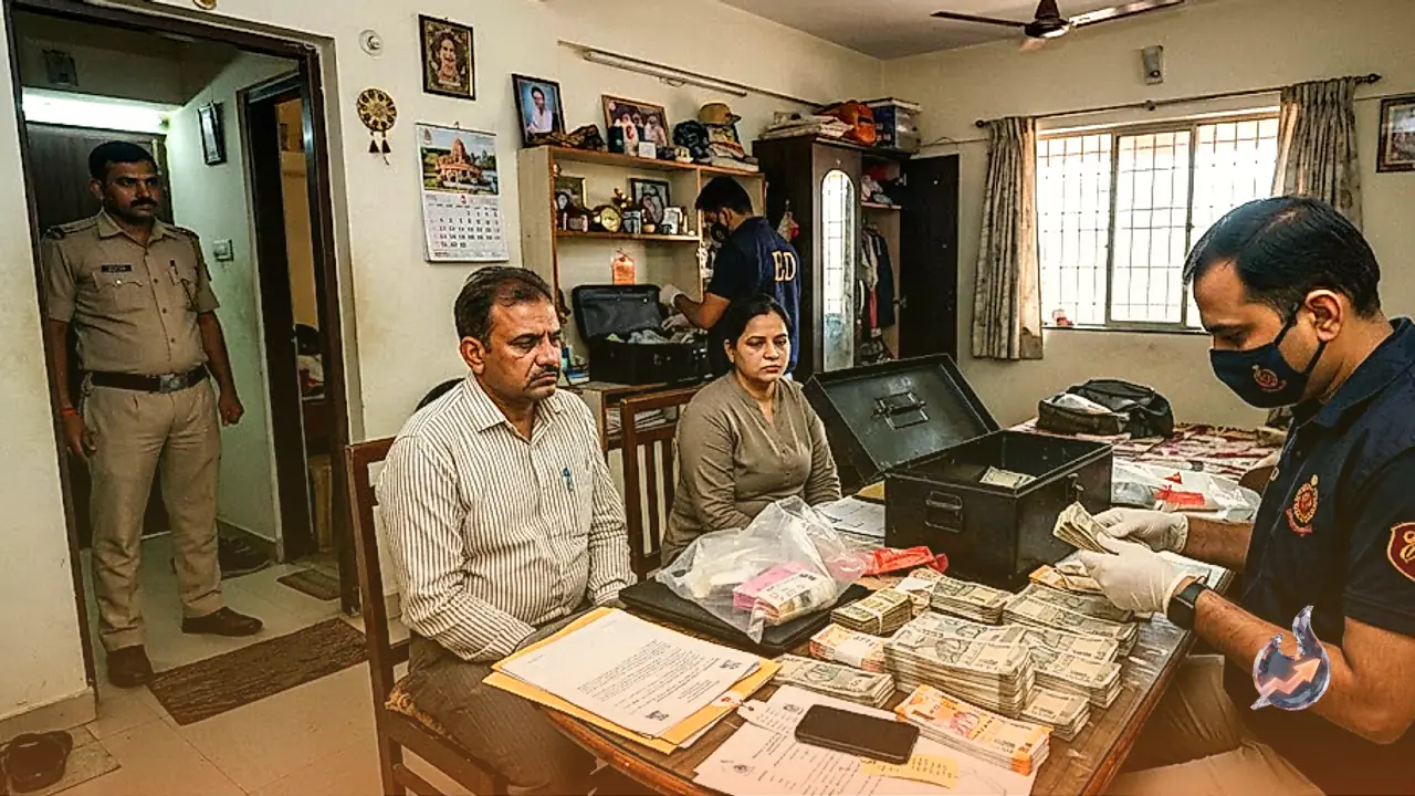 ED Cracks Down on Prashant Rabari, Unearths Crores in Assets Acquired Over Four Years