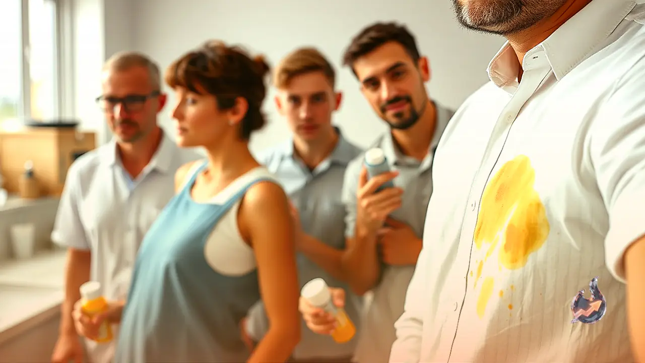 Effective Household Methods to Remove Stubborn Armpit Stains from White Shirts