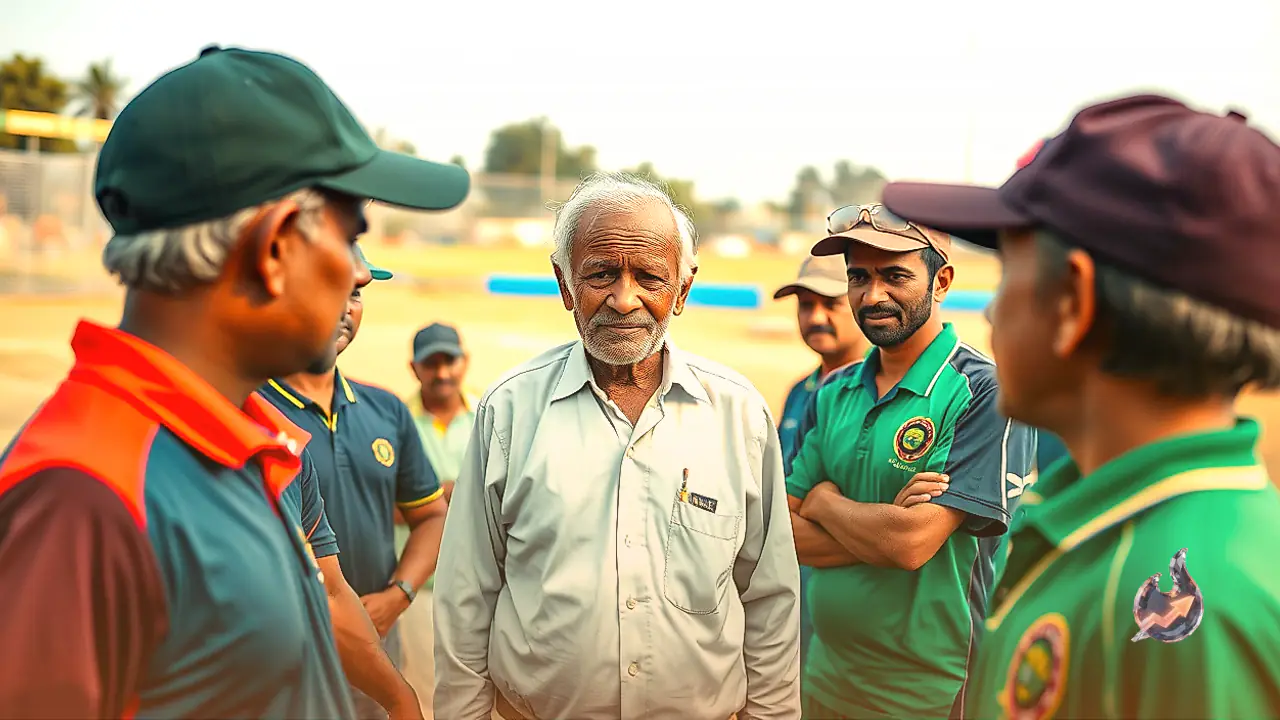 Eighty-Year-Old Umpire Narendra Menon Nurtures Grassroots Cricket in Indore
