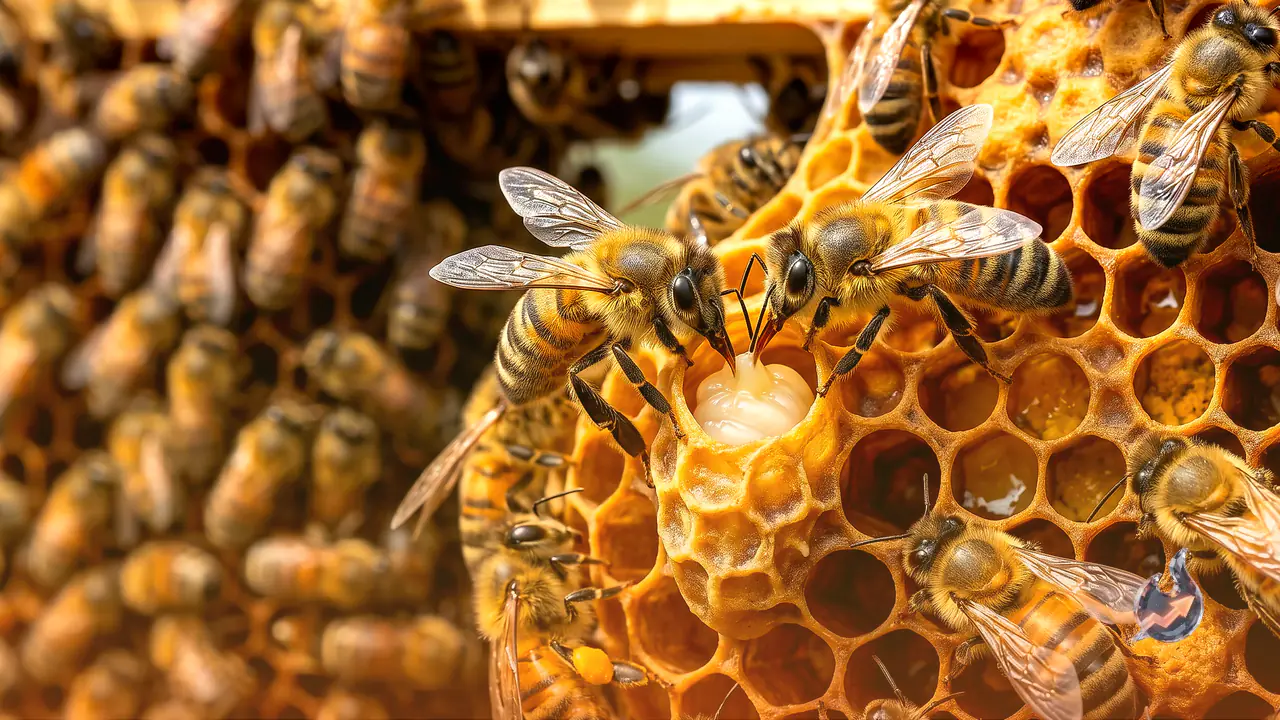 Same Egg, Different Destiny: The Royal Jelly Secret That Turns an Ordinary Larva Into a Queen Bee