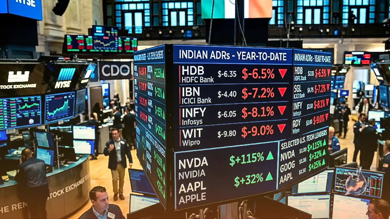 Most Indian ADRs Slid on US Bourses This Year as IT and Bank Counters Dragged