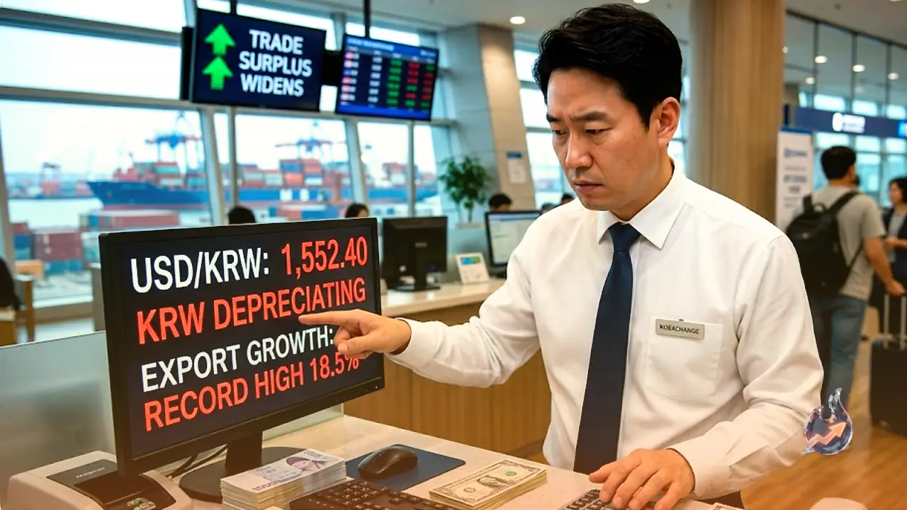 Export Boom and a Swelling Trade Surplus Still Can't Rescue South Korea's Won From the Bears