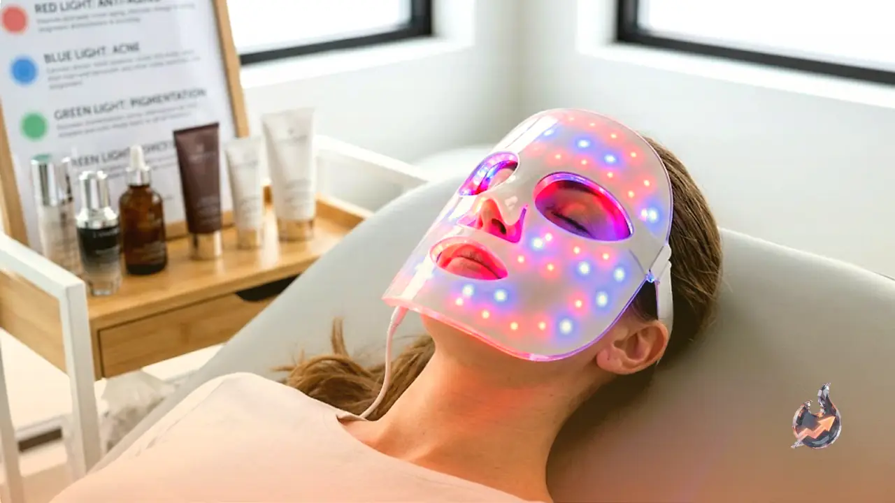 The LED Face Mask Trend: Decoding Light Therapy for Skin Concerns