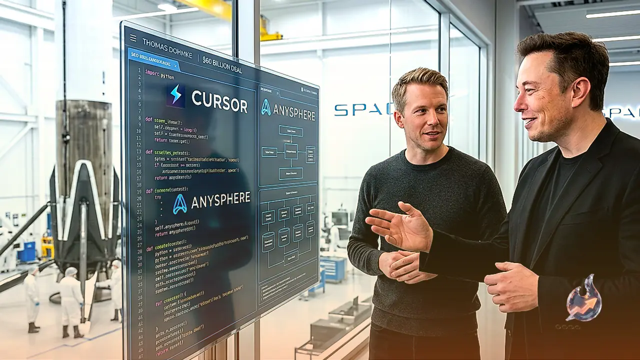 एलन मस्क का अगला बड़ा कदम, 60 अरब डॉलर में Cursor बनाने वाली कंपनी खरीदेगी SpaceX