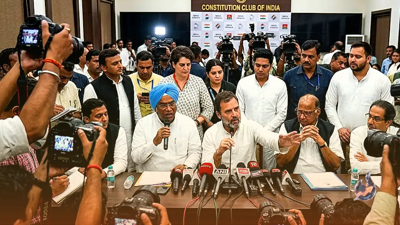INDIA Alliance Gears Up for Pan-India Agitation Against Election Commission with Marches and Mega Rallies