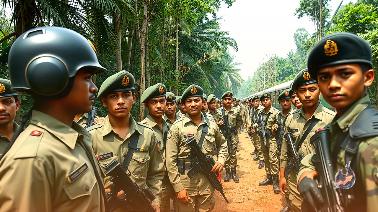 Elite Jungle Warfare School In Mizoram Trains 83 NCC Cadets In Rigorous Fortnightly Camp