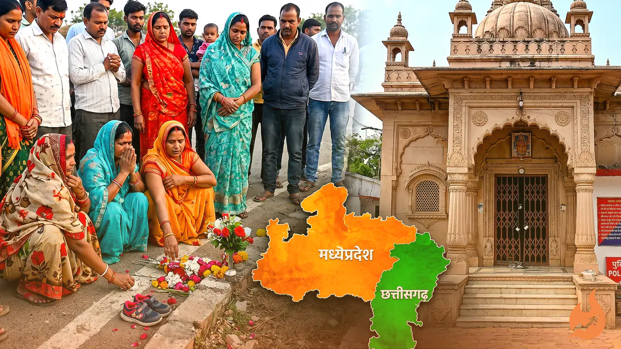 MP-CG Top News: Two Children Killed in Gwalior Hit-and-Run, Temple Robbed Opposite Police Station in Mandla