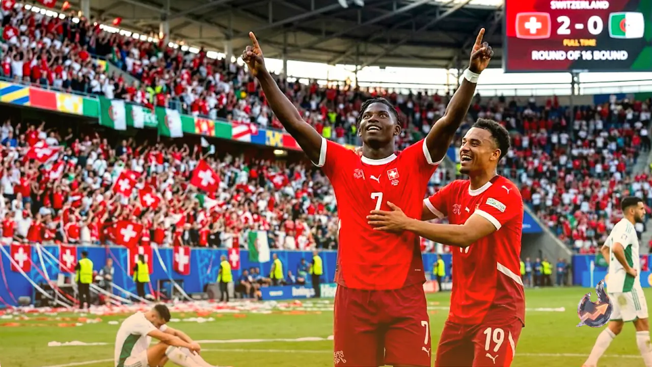 Embolo and Ndoye Strikes Send Switzerland Past Algeria and Into World Cup Last 16