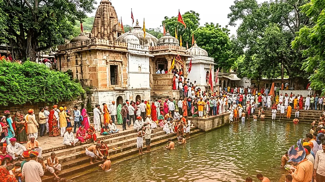 Emerged from a Pond: The Centuries-Old Faith Drawing Pilgrims to Suvasa Veer Balaji Dham