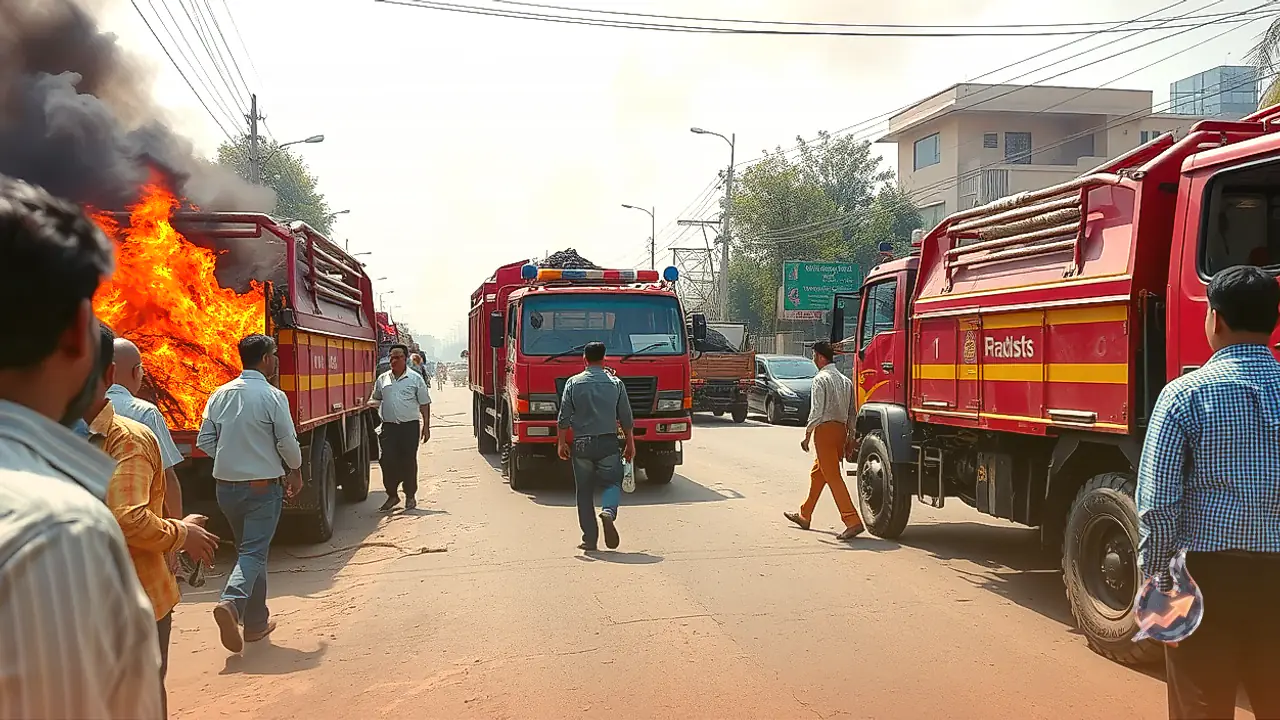 Emergency Fire Engines Diverted for Private Cleaning in Gujarat and Madhya Pradesh