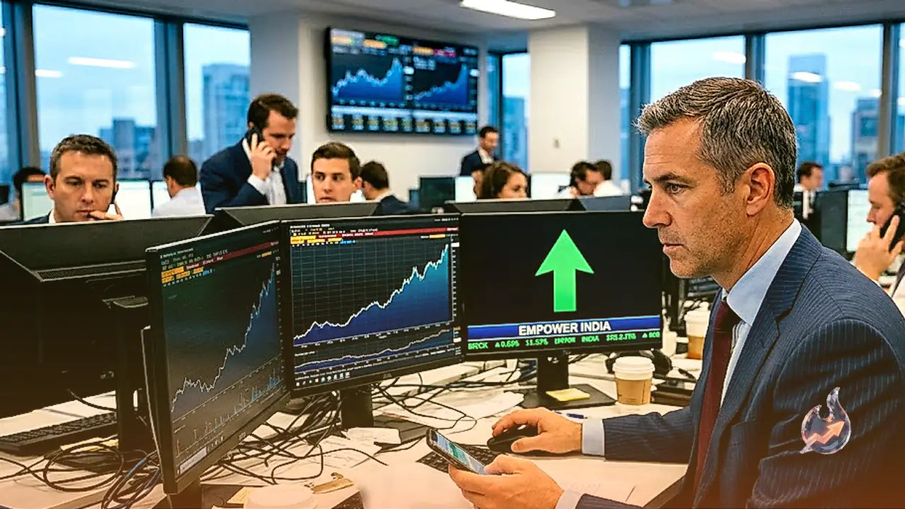 Empower India Shares Locked in 5% Upper Circuit for Fifth Day as AI Infrastructure Push Sparks Rally