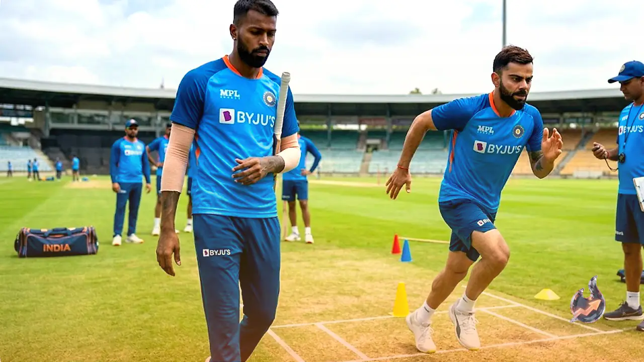 Major Setback For India As Hardik Pandya Misses England Tour While Virat Kohli Faces Fitness Test