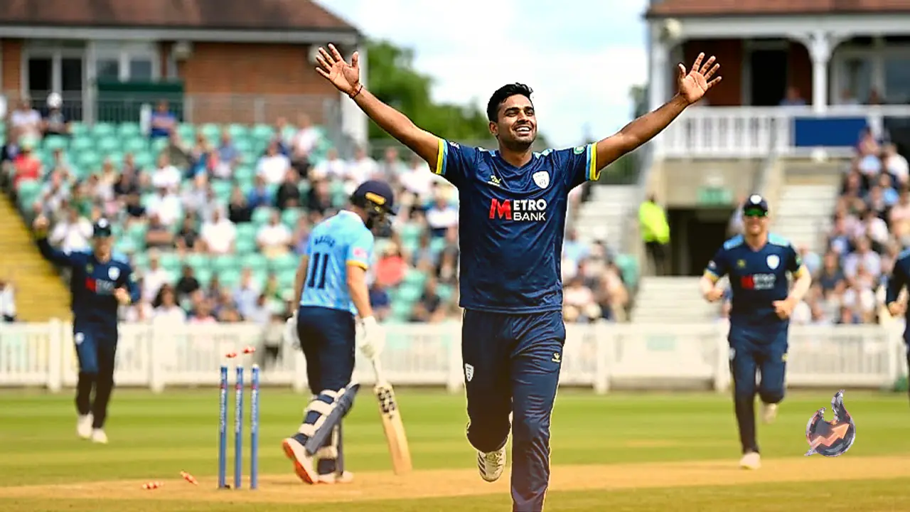 Indian Cricketer Ashutosh Sharma Shines in England, Takes 5 Wickets for Hampshire Against Sussex in Thrilling Victory