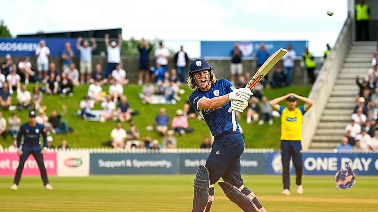 Toby Albert Smashes Six Consecutive Sixes in One Day Cup Match, Evokes Memories of Yuvraj Singh