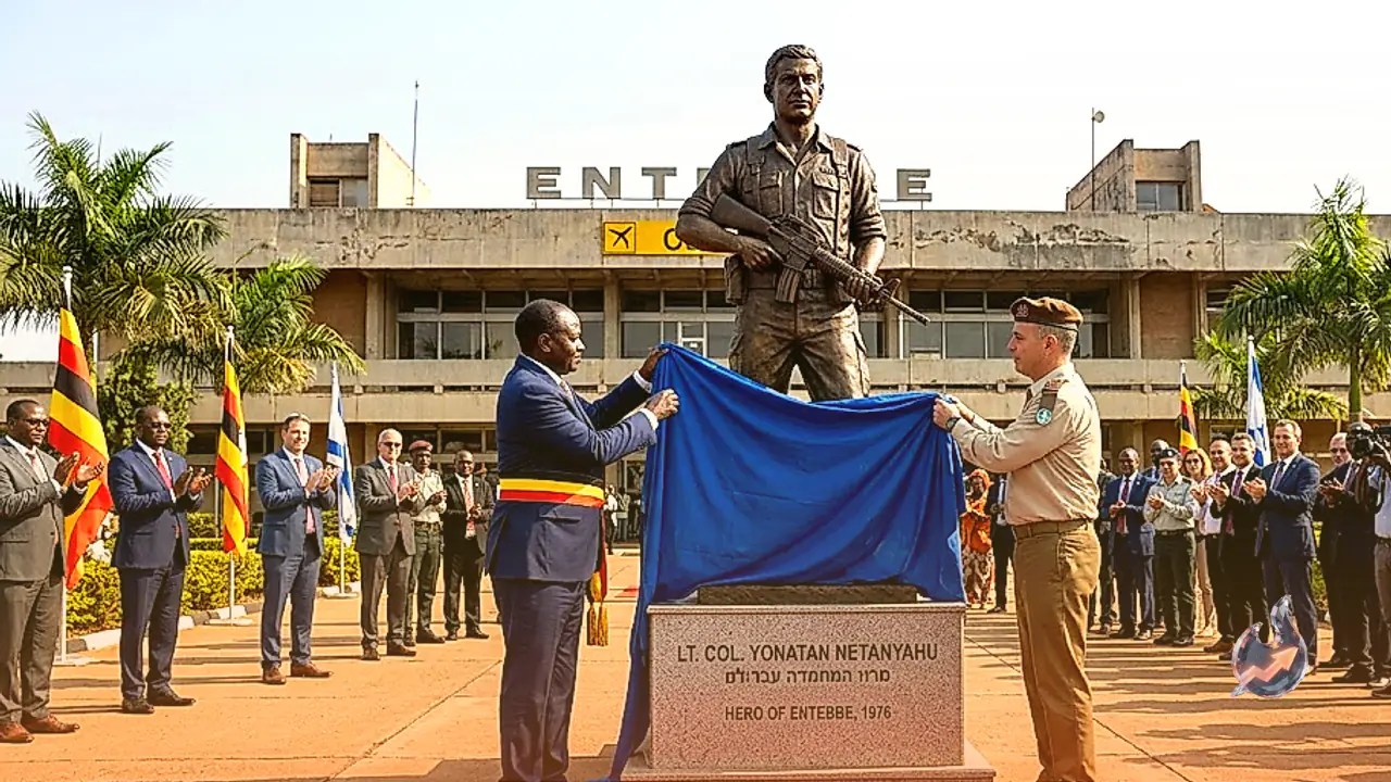 Uganda Unveils Monument for Yonatan Netanyahu Five Decades After Historic Entebbe Rescue Operation