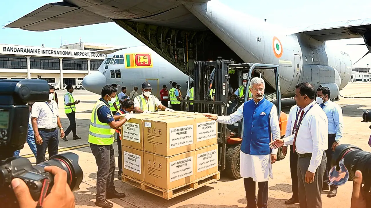 S. Jaishankar Announces Vital Medical Aid, Sending Tuberculosis Medicines to Sri Lanka
