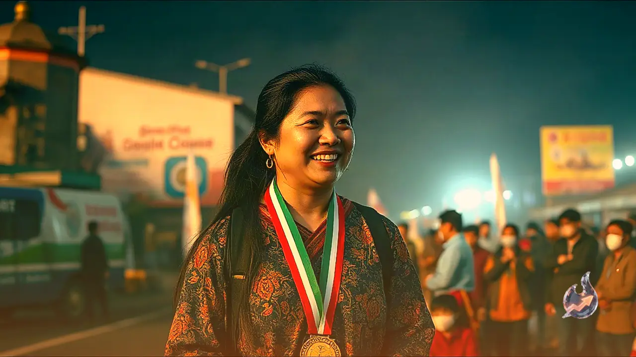 Mirabai Chanu Returns Home to Grand Welcome in Imphal Following Historic Asian Games Silver