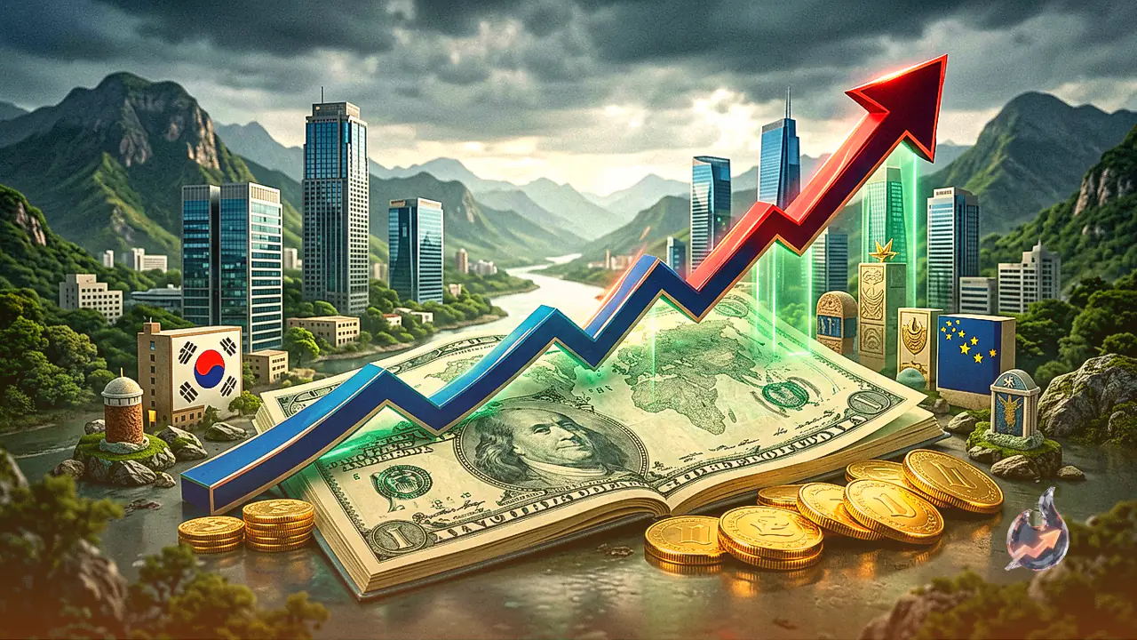 South Korean Won and Malaysian Ringgit Lead Asian Currency Upgrades Against US Dollar