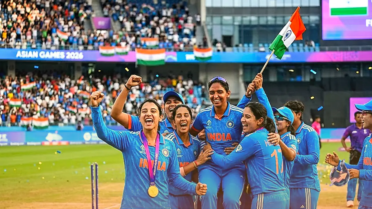 Indian Women's Cricket Team Clinches Gold at Asian Games 2026 With Dominant Win Over Sri Lanka