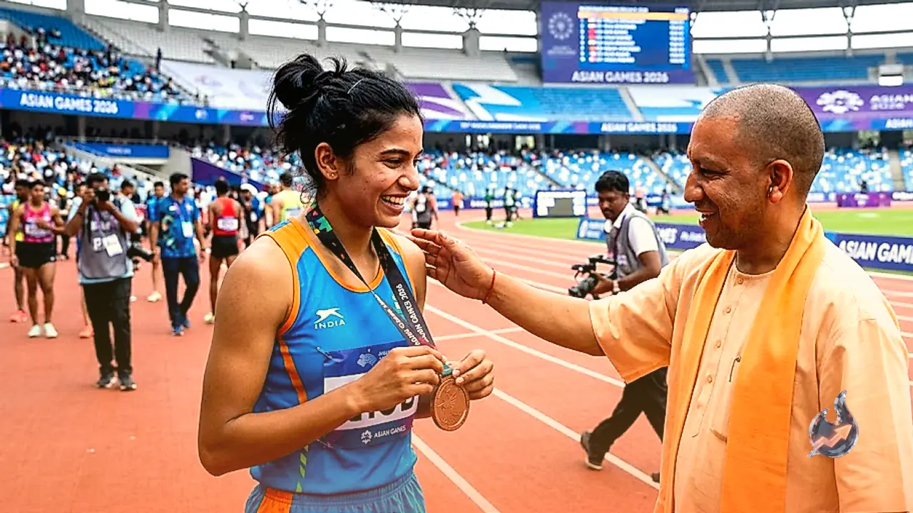 Prachi Choudhary Wins Bronze at Asian Games 2026, Yogi Adityanath Congratulates Her