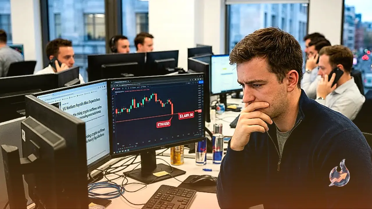 Ethereum Drops Below $2,700 as Weak US Payrolls Fail to Lift Investor Sentiment