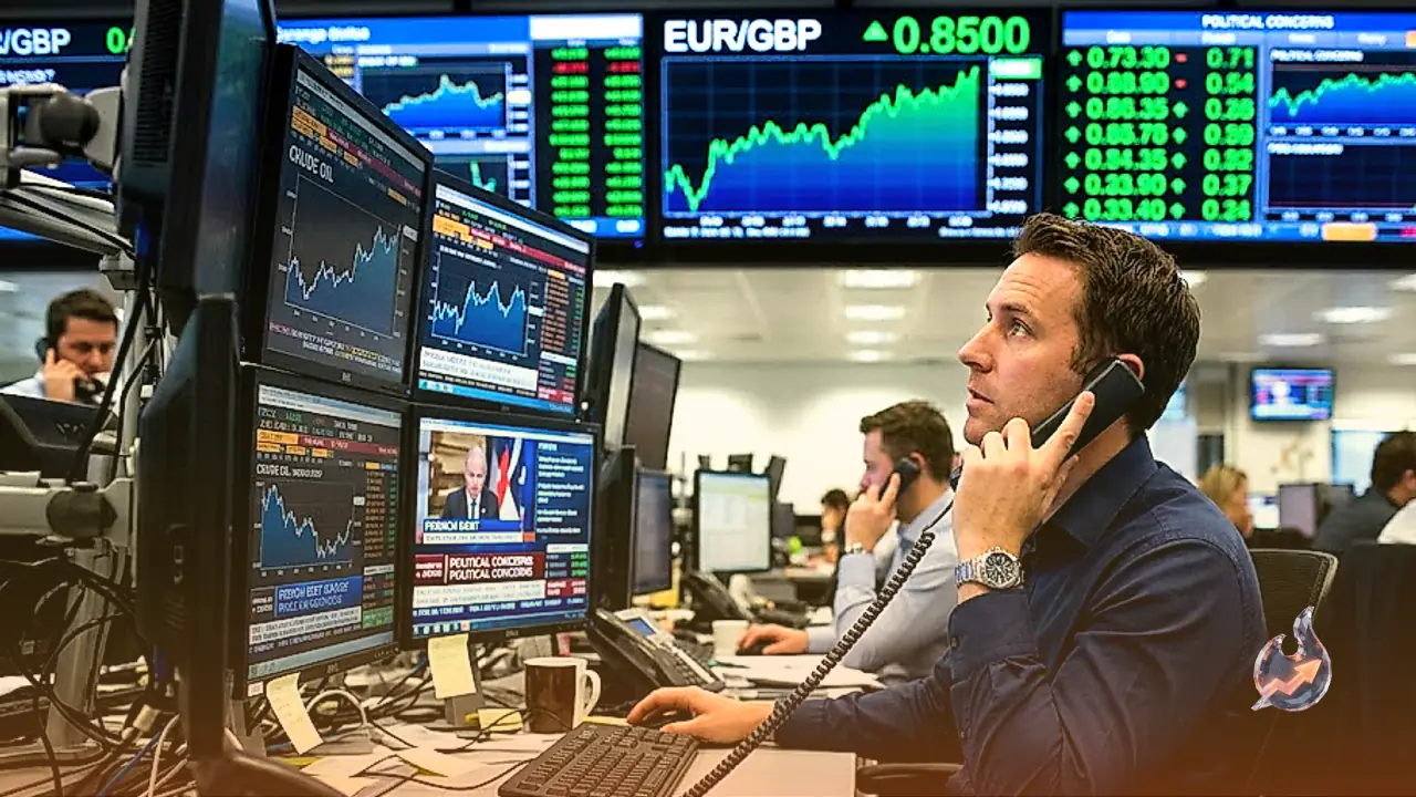 Euro Rebounds Toward 0.8500 Against British Pound Despite French Debt Strain and Elevated Crude