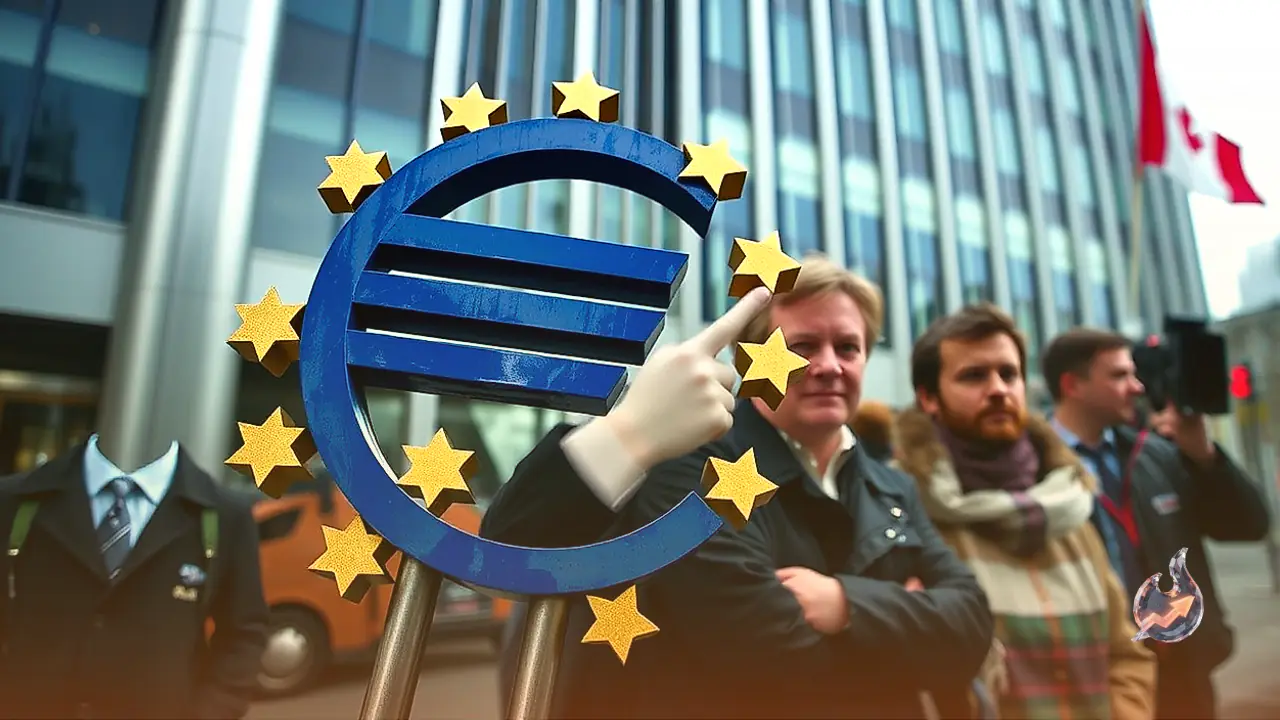 Euro Weakens Against Canadian Dollar as ECB Official Warns High Borrowing Costs Dampen Economic Activity