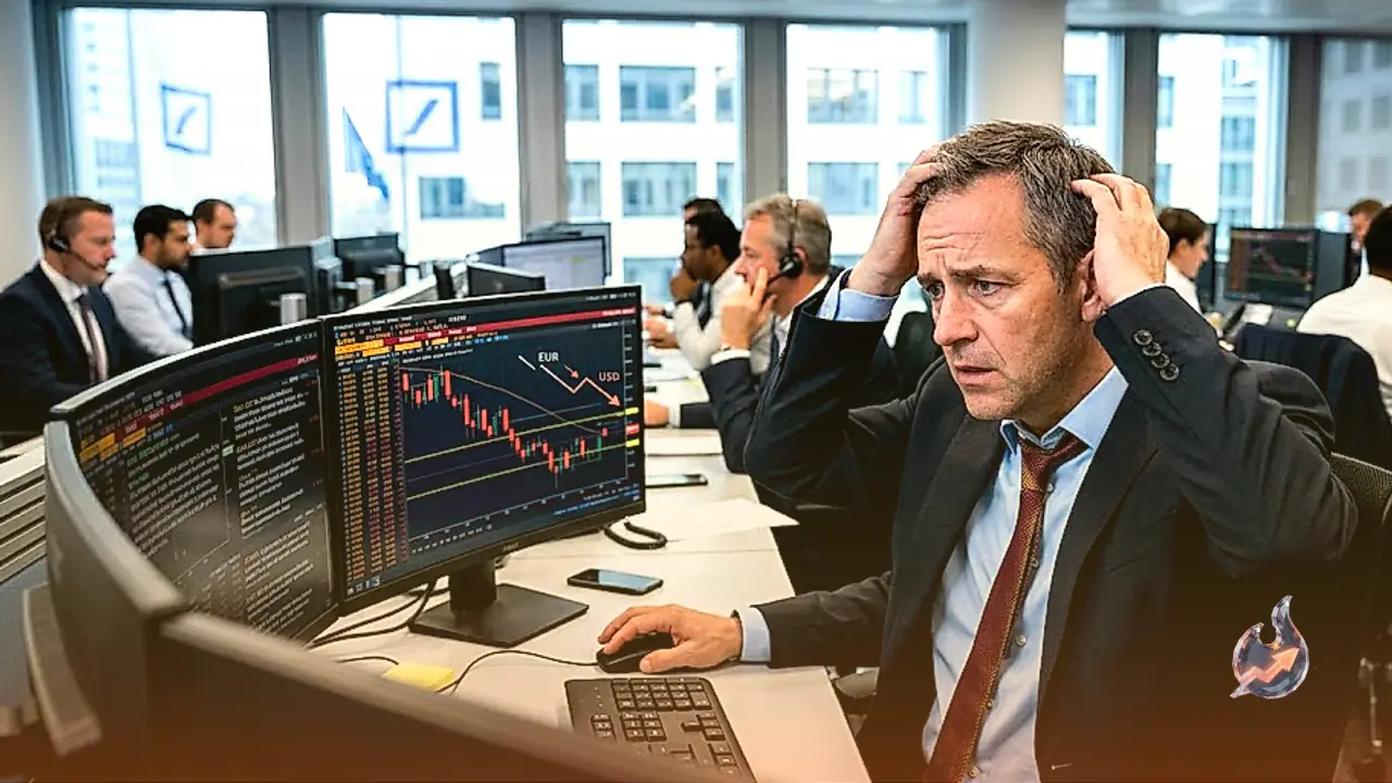 Euro Weakens Under Financial Stress Warns Deutsche Bank as Dollar Eases Ahead of US Jobs Data