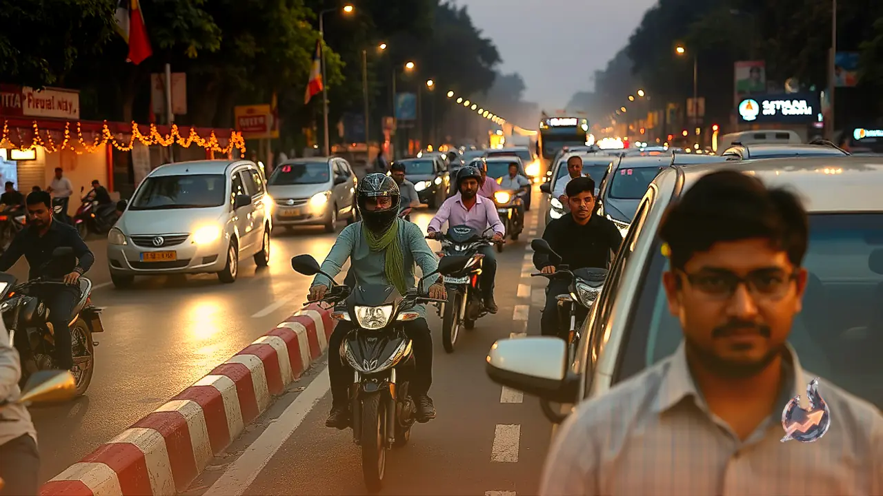 Evening Traffic Curbs in South Delhi from October 16 to 20 for Durga Puja Festivities