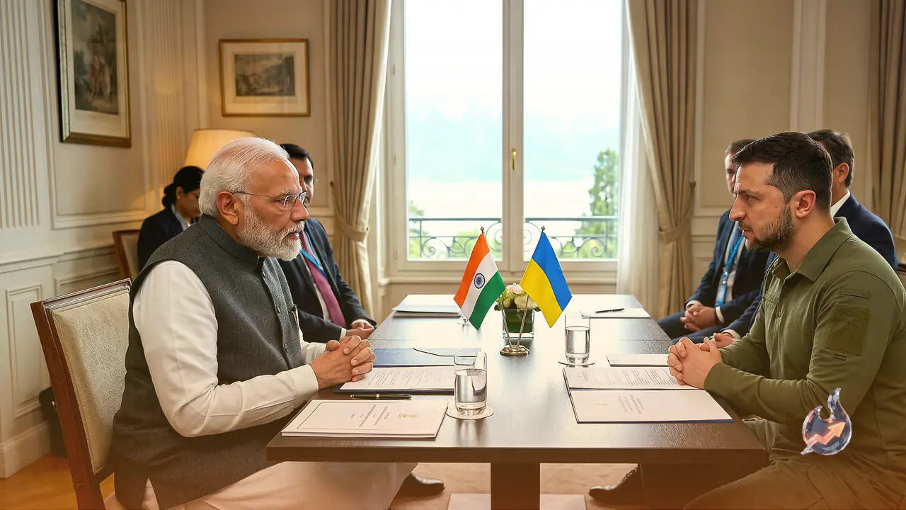 Evian में PM Modi और Zelenskyy की मुलाकात, India और Ukraine के व्यापारिक रिश्तों पर बनी सहमति
