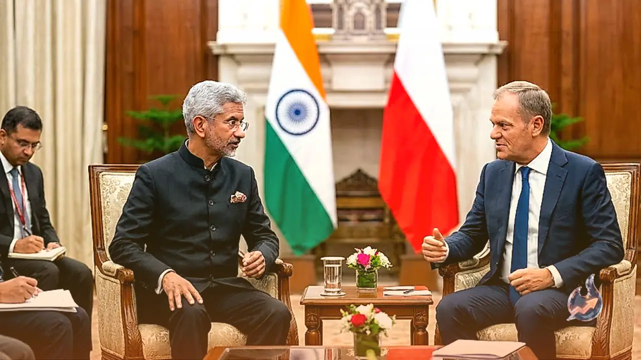 External Affairs Minister S. Jaishankar and Polish Prime Minister Donald Tusk Hold High-Level Talks in New Delhi on Defense and Trade